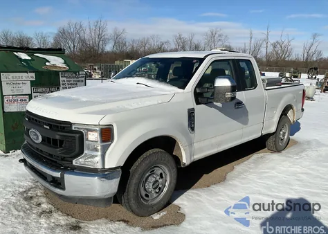2020 Ford F-250 Xl z USA, uszkodzony, nr VIN 1FT7X2A62LEC57855